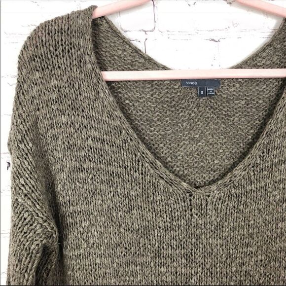 Vince Wool Alpaca Blend Chunky Knit Sweater - Picture 2 of 9